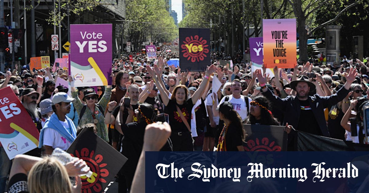 Thousands gather in Melbourne for Yes rally - Vimarsana News
