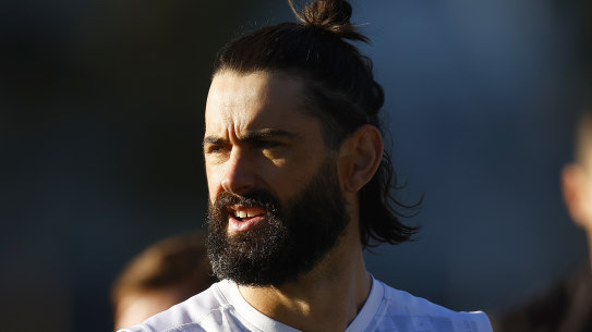 Pies ruckman Brodie Grundy.