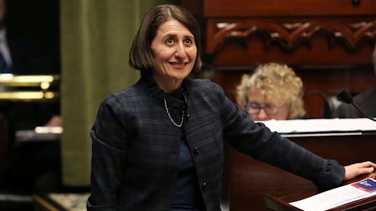 NSW Premier Gladys Berejiklian has announced plans to ban cash donations above $100 to political parties.