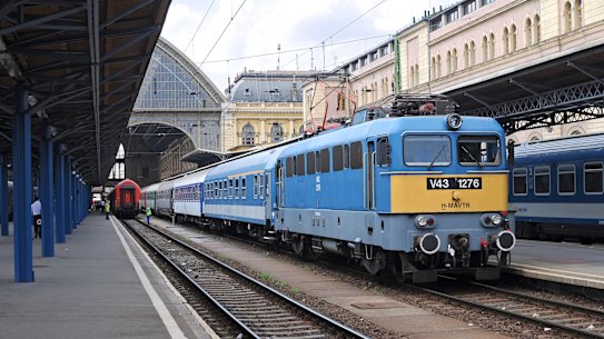 The MAV Corona is a comfortable throwback to an earlier era of train travel.