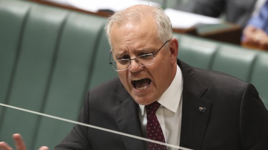 Down the drain: Prime Minister Scott Morrison was forced into a humiliating dumping of his religious discrimination bill this week. 