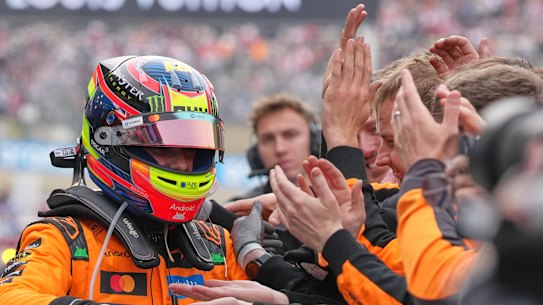 Oscar Piastri quedó segundo en el Gran Premio de Japón