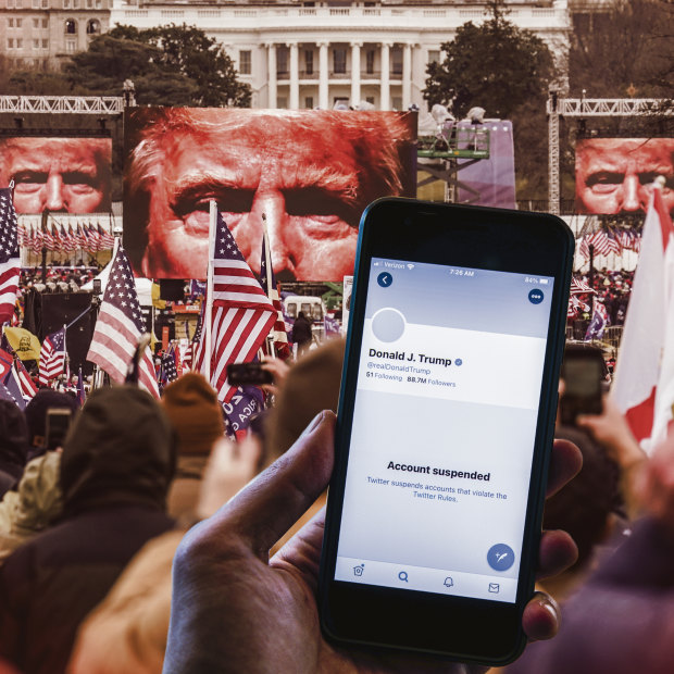 Twitter, YouTube, Facebook and Instagram all banned or suspended US President Donald Trump after the violent storming of the Capitol by a mob of his supporters.