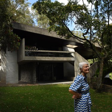 Penelope Seidler at her home in Killara.