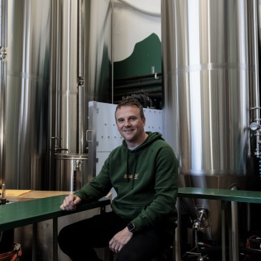 “We backed that Kirrawee was going to be on the up, and it is”: Brad Walker from Sunday Road Brewing.