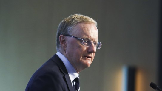 Governor of the Reserve Bank Phillip Lowe.