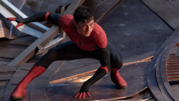 Tom Holland in Spider-Man: Far From Home. 