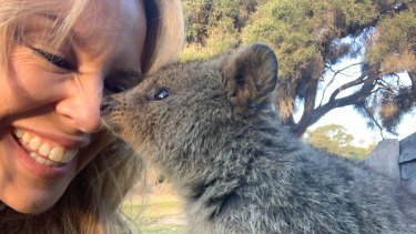 This kind of contact is only allowed with Quokkas.