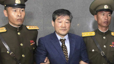 Kim Dong Chul is one of three a US citizens anticipated to be released from detention in North Korea.
