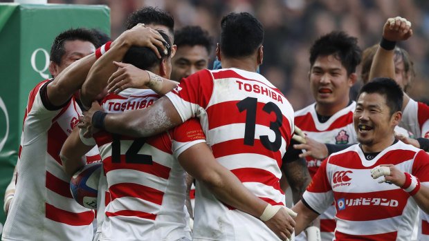 The Japanese only enhanced their growing reputation in their first match at Twickenham.
