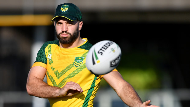 Volunteer: James Tedesco says he would have played for Australia against Tonga for free. 