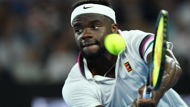 Frances Tiafoe was soundly beaten by the world No.2 Nadal.