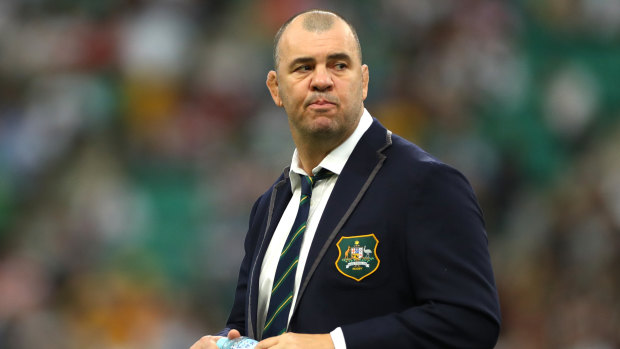 Michael Cheika after Saturday night's World Cup quarter-final defeat by England.