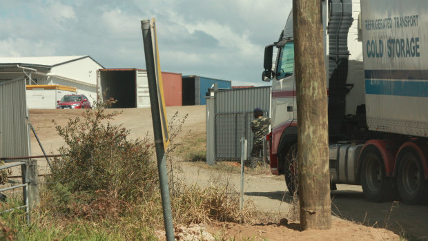 Neighbours said the Elimbah business was by far the busiest fruit operation in the district.