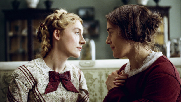 Most of the lesbians in movies are pining quietly by the seaside in the 1800s.