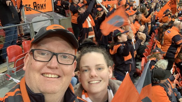 Mark O'Sullivan is a rusted-on Giants fan, having formerly supported the Swans.