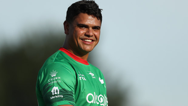 Remarkable recovery ... Latrell Mitchell.