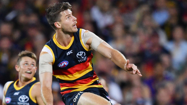 Bryce Gibbs is determined to get back into Adelaide's senior side.