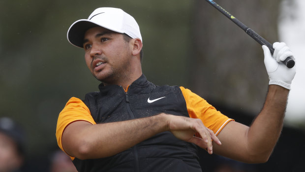 My whole bag's wet, my clubs are wet": Jason Day.