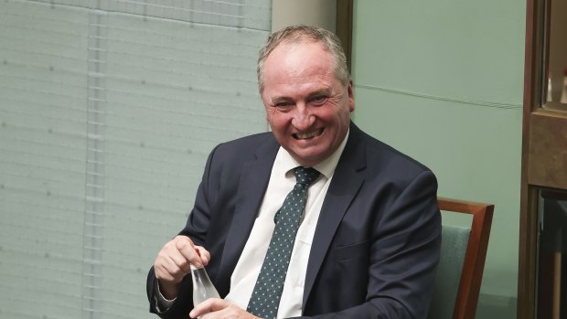 Nationals MP Barnaby Joyce.