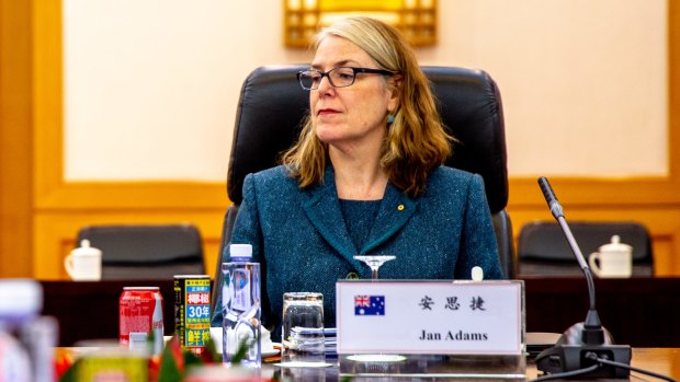Australia’s new Ambassador to Japan, Jan Adams, was ambassador to China until August 2019. 