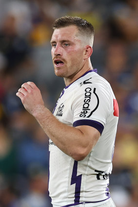 Storm five-eighth Cameron Munster plays without fear of making a mistake.