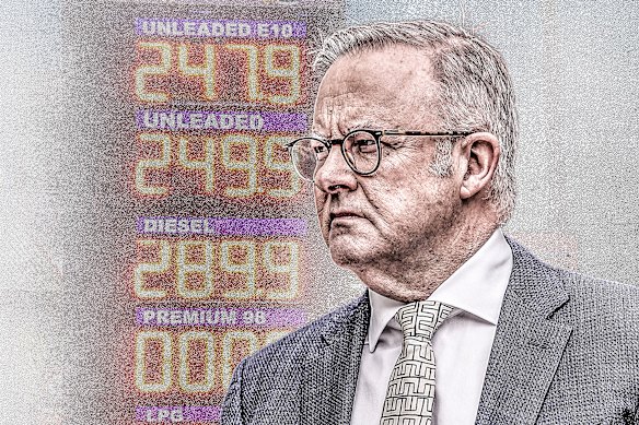 Fuel prices are rising fast and the PM is under the pump. 