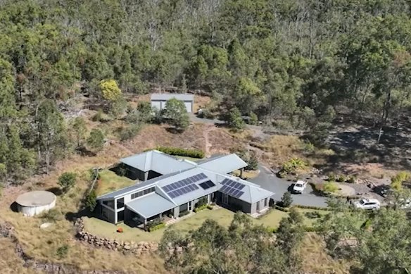 The Crawford property in the Upper Lockyer Valley.