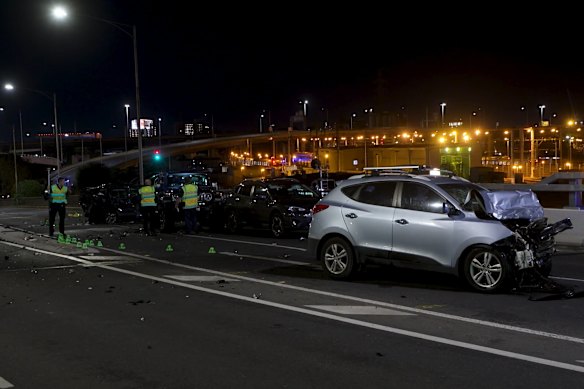 Police continue to investigate the causes of the crash, having arrested a man at his hospital bed.