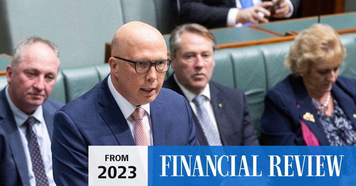 Peter Dutton signals support for aged care reform