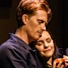 Michael Whalley as Winston Smith and Chloe Bayliss as Julia in Shake & Stir’s production of 1984.