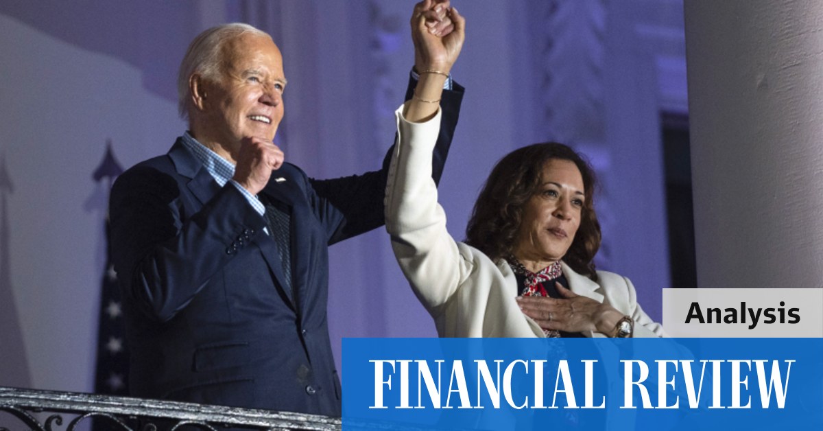 Harris is younger and fitter than Biden, but that’s the easy bit