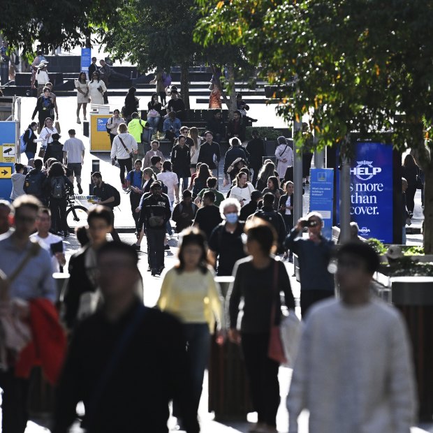 Brisbane’s CBD received a top score in the Australian Urban Observatory’s walkability index.