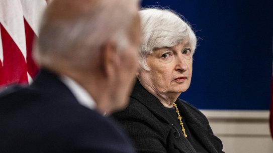 US Treasury Secretary Janet Yellen warns that a debt default would “cause irreparable harm to the US economy, the livelihoods of all Americans and global financial stability”,