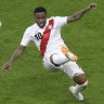 Peru star Farfan in doubt for Australia match after head clash