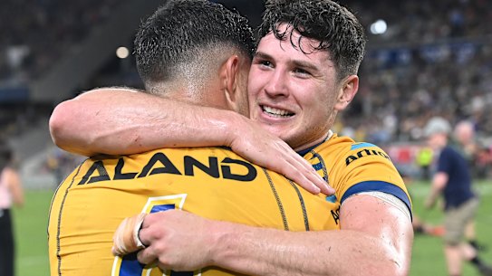 Mitchell Moses will stay at the Eels