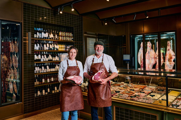 Gary McBean and his daughter Ash have just opened G. McBean Family Butcher at Prahran Market.