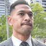 'We aren't validating him': Roosters defend session against Folau