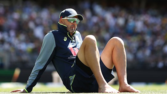 Nathan Lyon had a very quiet first Test in Perth.