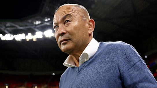Eddie Jones before the Wales game.