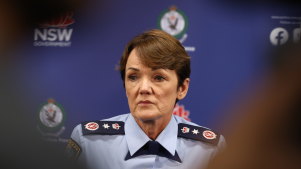 NSW Police Commissioner Karen Webb issued an apology to the families of victims of gay hate crimes.
