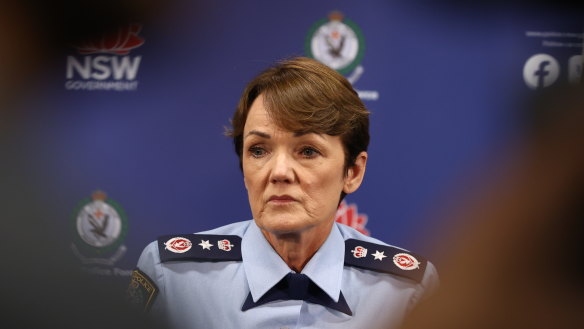 NSW Police Commissioner Karen Webb issued an apology to the families of victims of gay hate crimes.