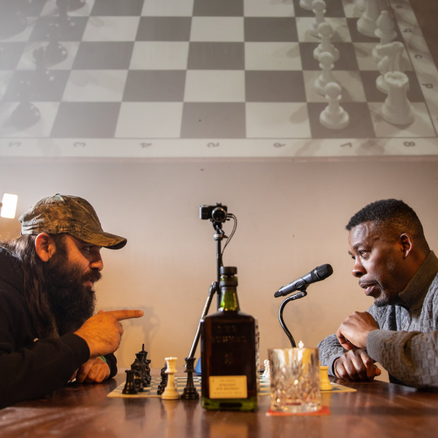 Mahmood Fazal takes on Wu-Tang Clan’s GZA at speed chess.