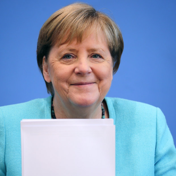 Job done: Angela Merkel is leaving the world stage after 16 years as German Chancellor.