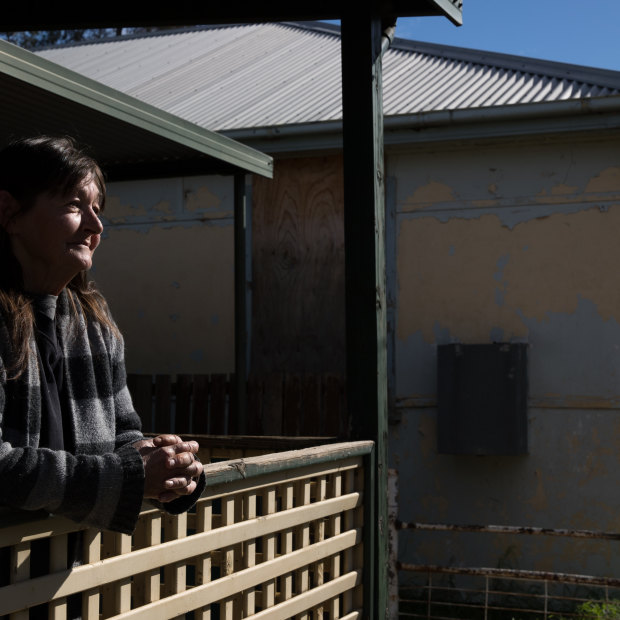 "We don’t see anyone new coming into town": Jude Nickson at her home in Gulargambone.