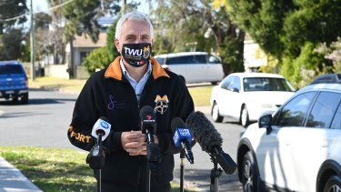 Transport Workers Union boss Michael Kaine claims StarTrack undercounted the number of personnel on strike.