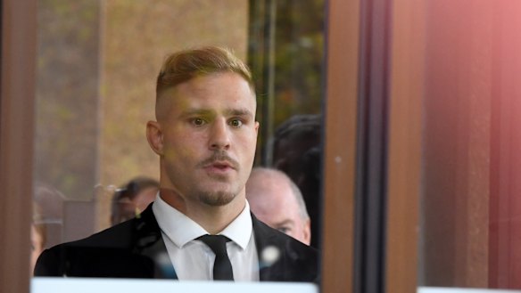 Waiting game: Jack de Belin.