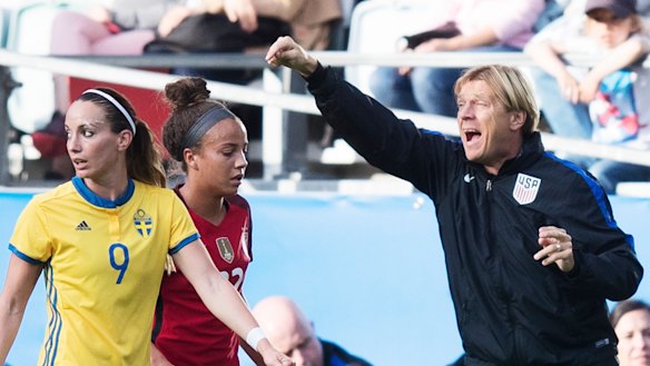 Former USA assistant coach Tony Gustavsson has been appointed coach of the Matildas.