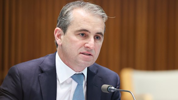 CBA chief executive Matt Comyn has been the most aggressive in hitting back against the technology-based rivals.