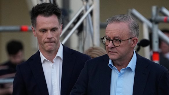 Mate v mate, state v Canberra … Premier Chris Minns and Prime Minister Anthony Albanese will lock horns over the GST.